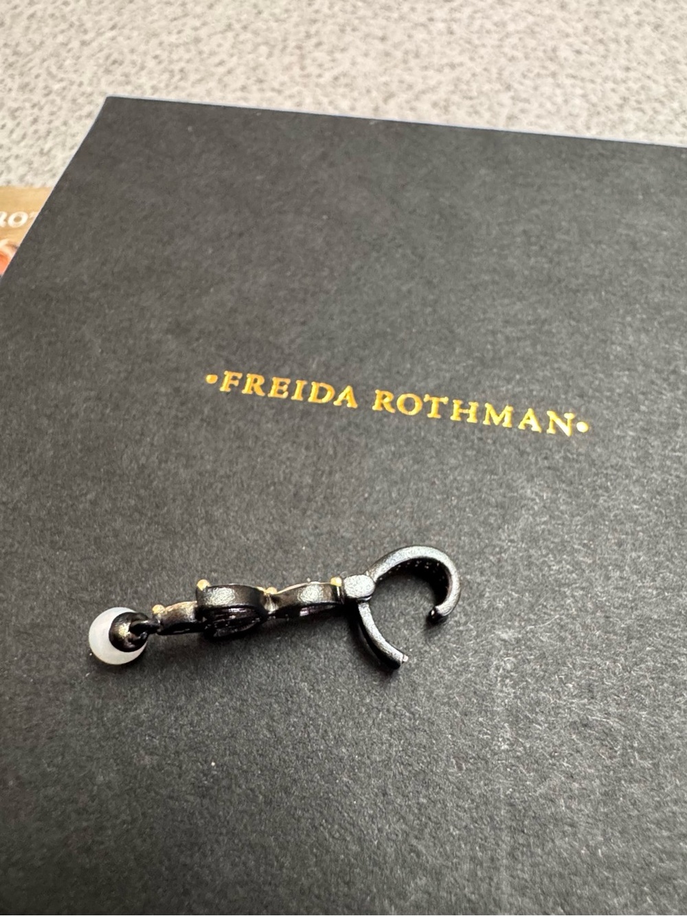 Freida Rothman Petal of Light Pearl Charm - Picture 7 of 11